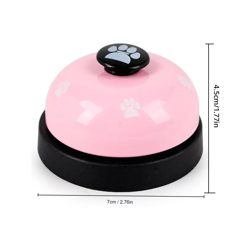 Pet Training Dinner Bell Toy – Interactive Training Tool for Dogs & Cats