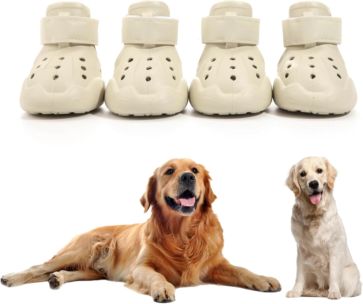 Croc-Style Dog Shoes