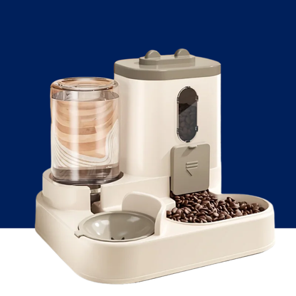 2-in-1 Automatic Pet Food & Water Dispenser