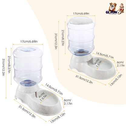 3.5L / 1Gal Pet Water Dispenser – Automatic Hydration
