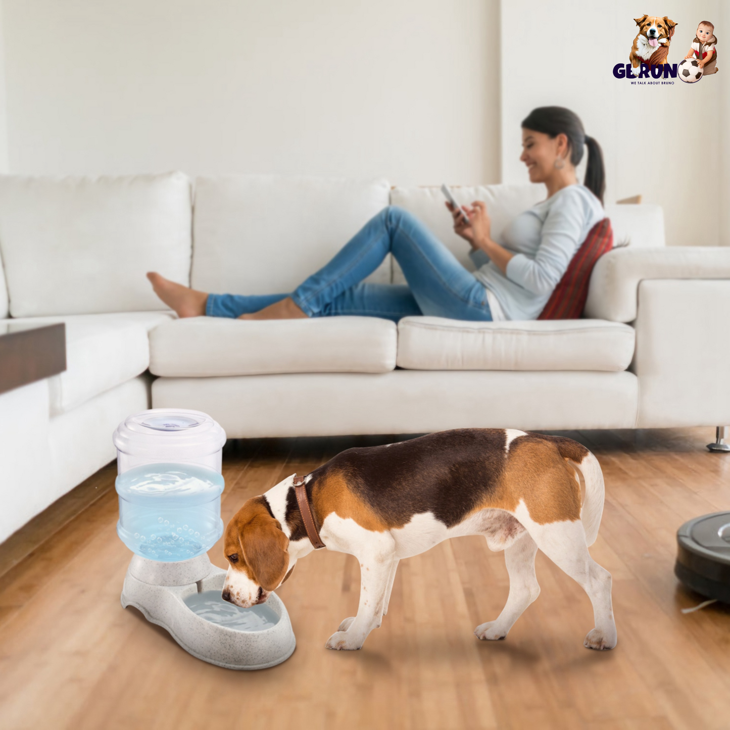 3.5L / 1Gal Pet Water Dispenser – Automatic Hydration