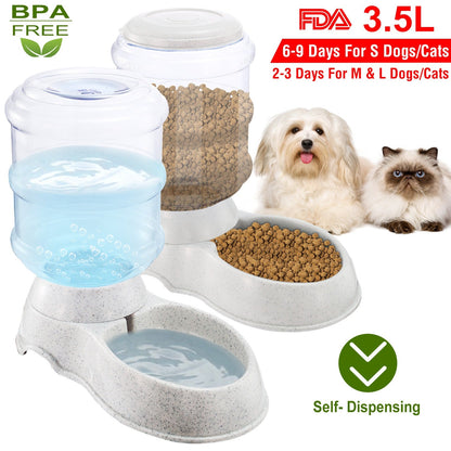 3.5L / 1Gal Pet Water Dispenser – Automatic Hydration