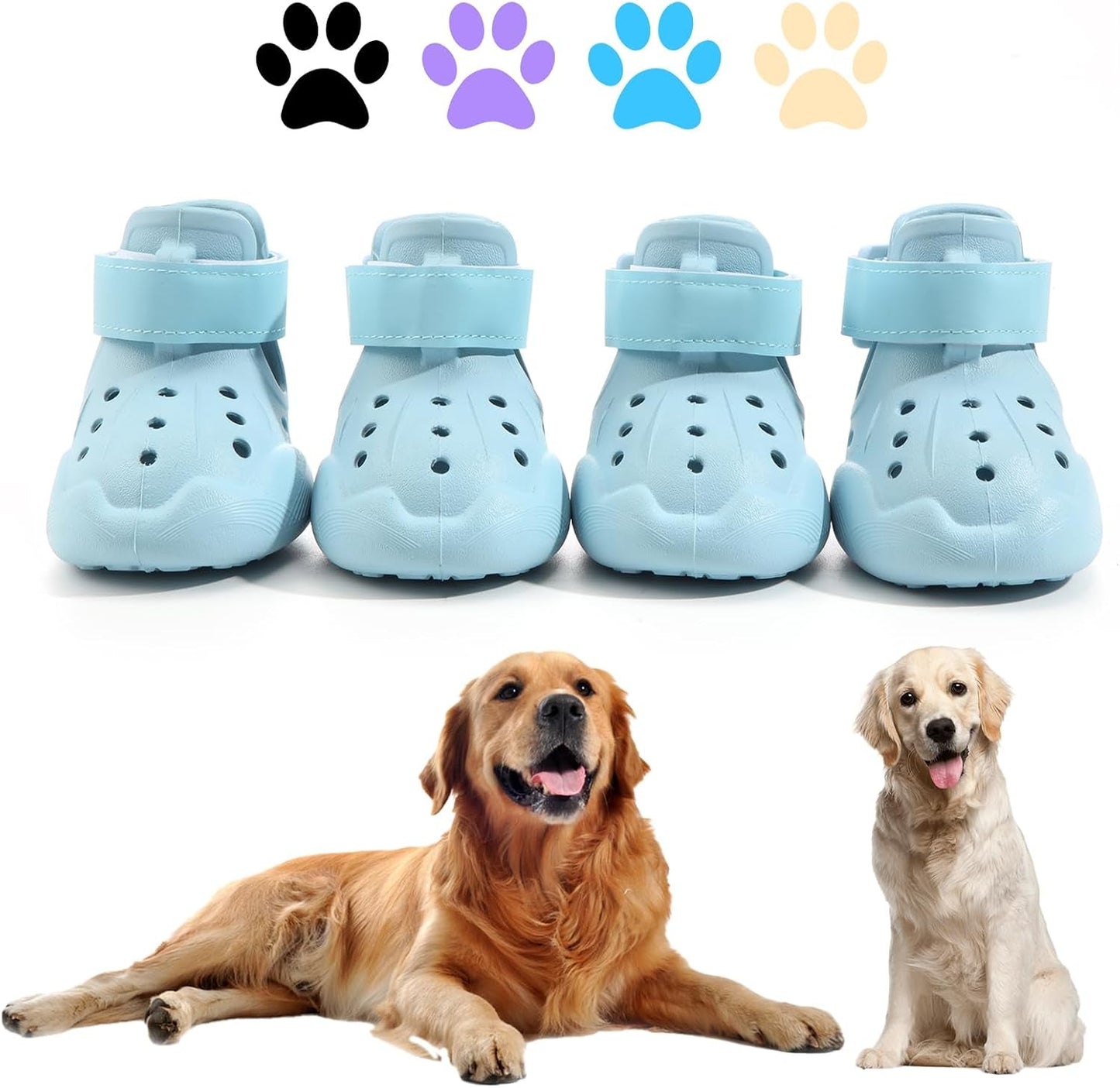 Croc-Style Dog Shoes