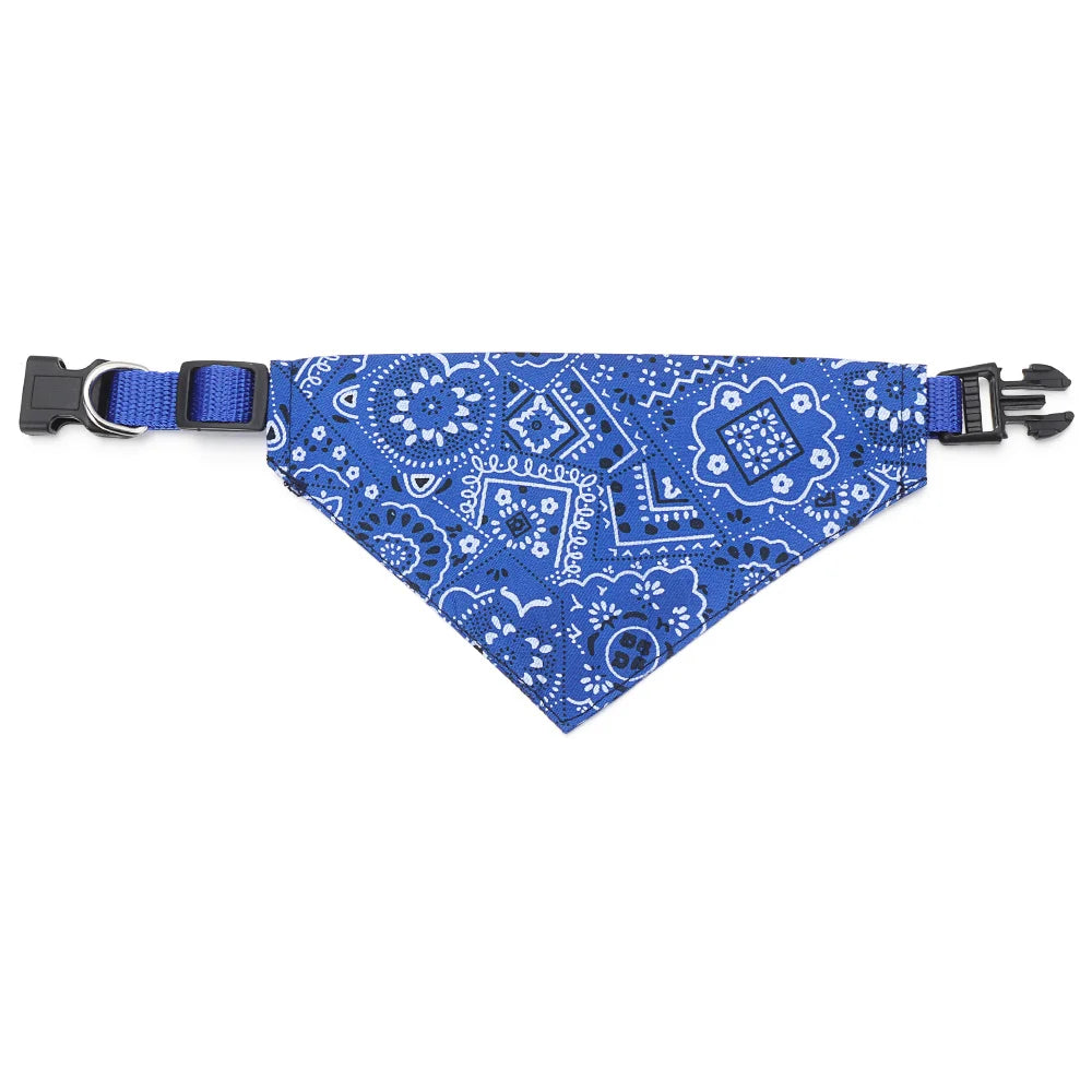 Adjustable Pet Bandana Scarf – Stylish & Comfortable