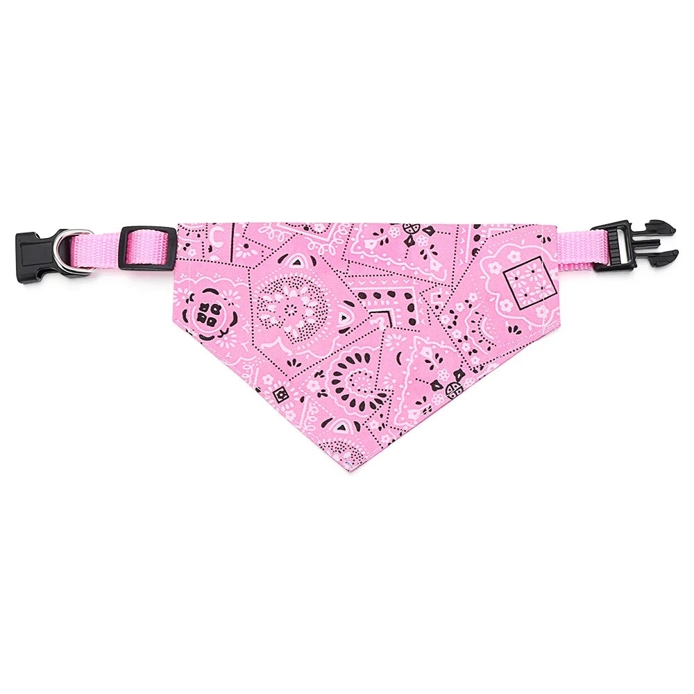 Adjustable Pet Bandana Scarf – Stylish & Comfortable
