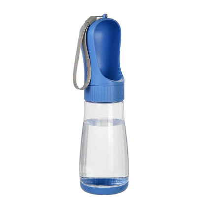2-in-1 Dog Water Bottle & Food Dispenser – Portable