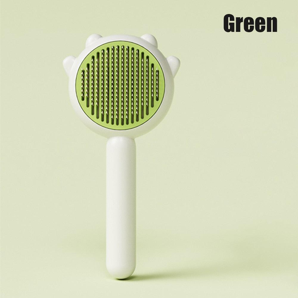 Cat & Dog Grooming Comb – Hair Removal & Massage Brush