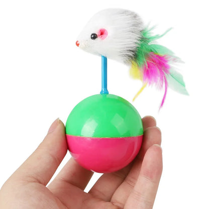 Cat Toys Set – Mouse & Teasing Interactive Pet Toys