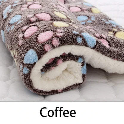 Flannel Pet Sleeping Mat & Dog Bed for Crates