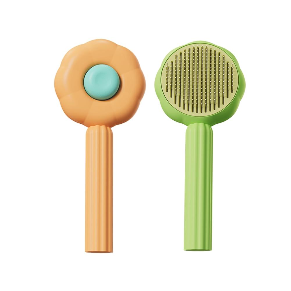Cat & Dog Grooming Comb – Hair Removal & Massage Brush