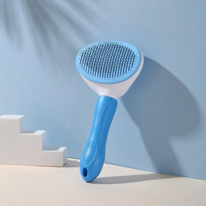 Self-Cleaning Pet Hair Remover Brush – Dog & Cat Grooming