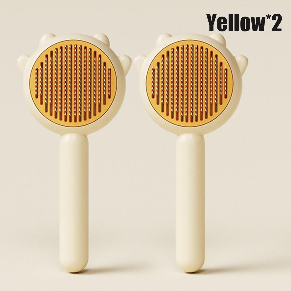 Cat & Dog Grooming Comb – Hair Removal & Massage Brush
