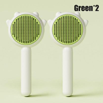 Cat & Dog Grooming Comb – Hair Removal & Massage Brush