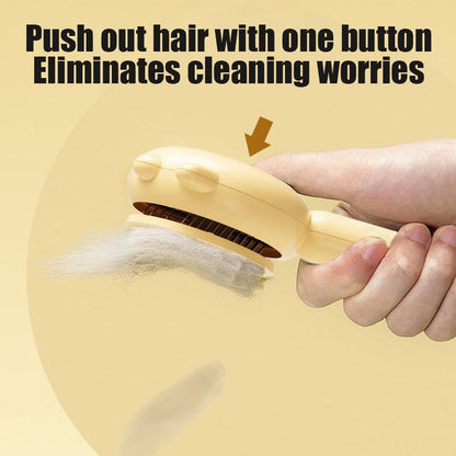 Cat & Dog Grooming Comb – Hair Removal & Massage Brush