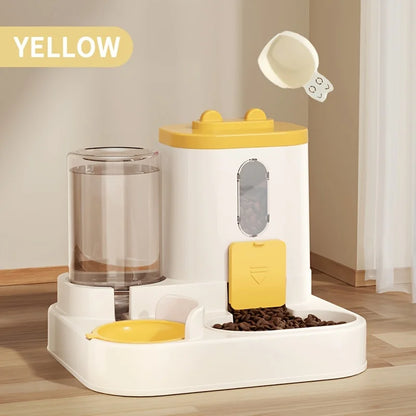 2-in-1 Automatic Pet Food & Water Dispenser
