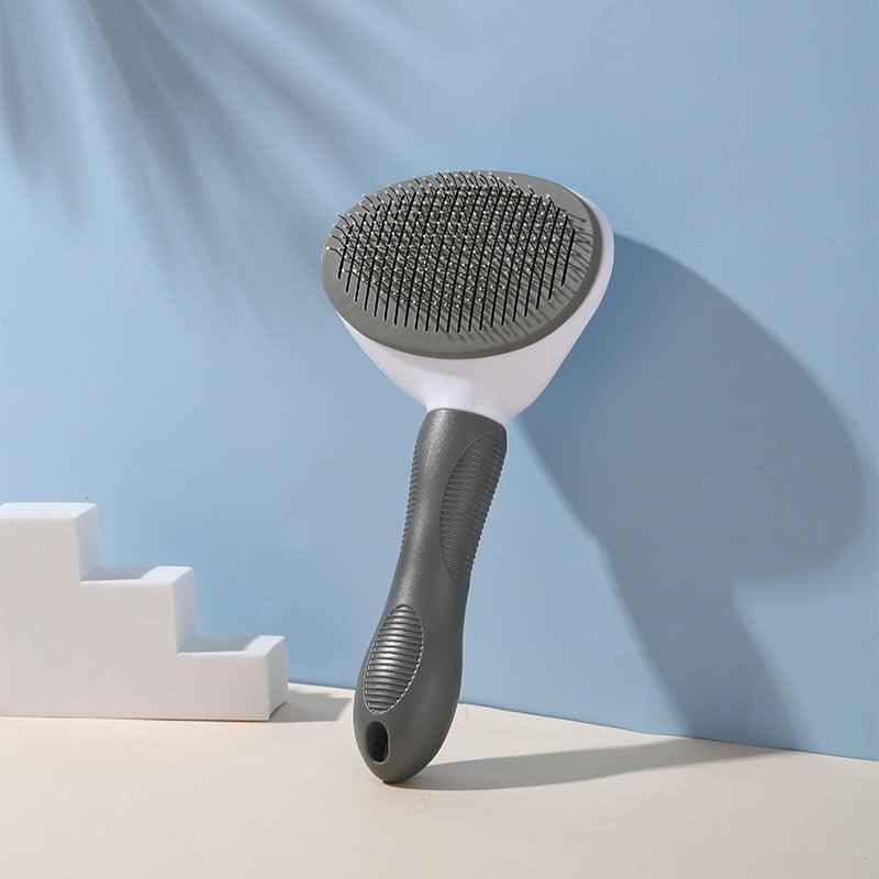 Self-Cleaning Pet Hair Remover Brush – Dog & Cat Grooming