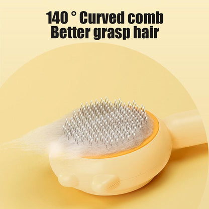 Cat & Dog Grooming Comb – Hair Removal & Massage Brush