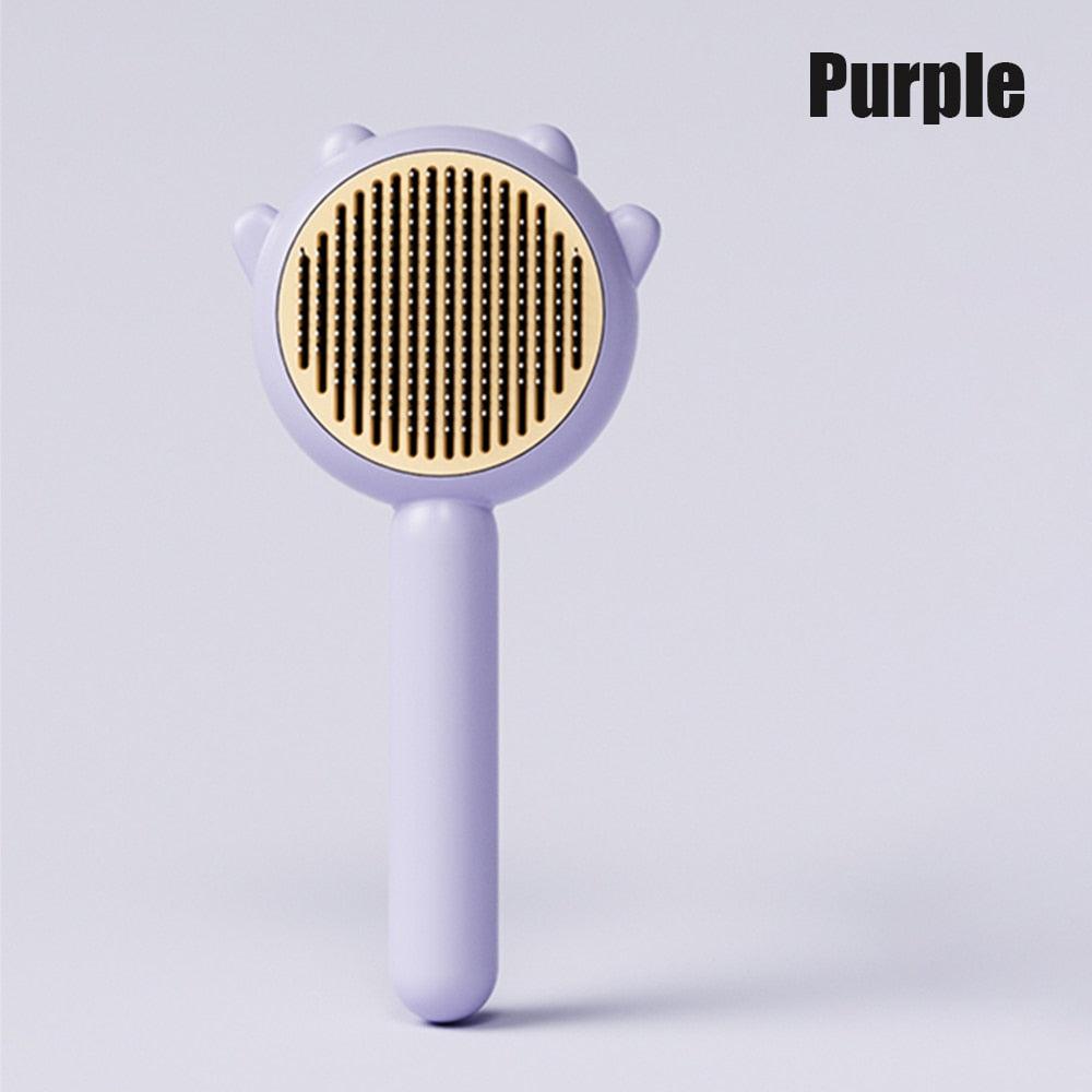 Cat & Dog Grooming Comb – Hair Removal & Massage Brush