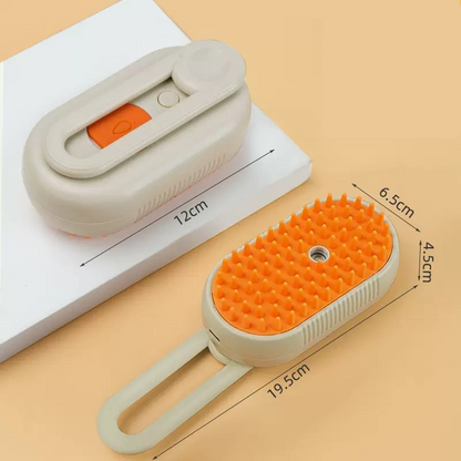 Milou & Lumi 4-in-1 Steam Pet Grooming Brush