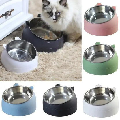 Stainless Steel Cat & Small Pet Bowl – Easy Clean