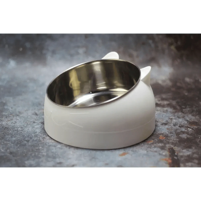 Stainless Steel Cat & Small Pet Bowl – Easy Clean