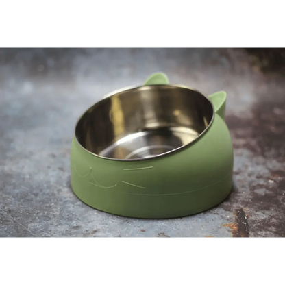 Stainless Steel Cat & Small Pet Bowl – Easy Clean