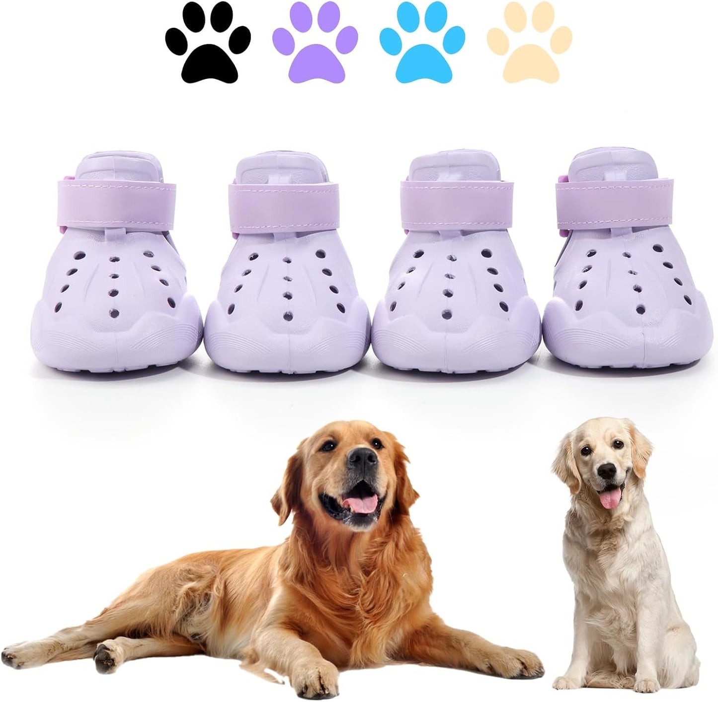 Croc-Style Dog Shoes