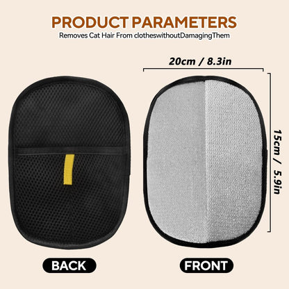 Pet Hair Removal Glove for Easy Grooming