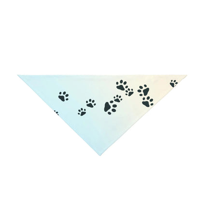 Paw Print Pet Bandana - Stylish Accessory for Dogs & Cats