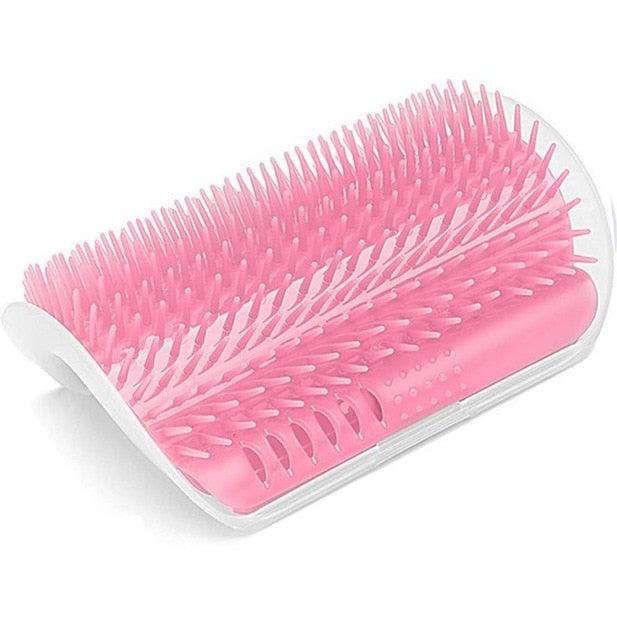 Self-Groomer Cat Brush – Interactive Massager & Toy