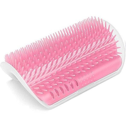 Self-Groomer Cat Brush – Interactive Massager & Toy